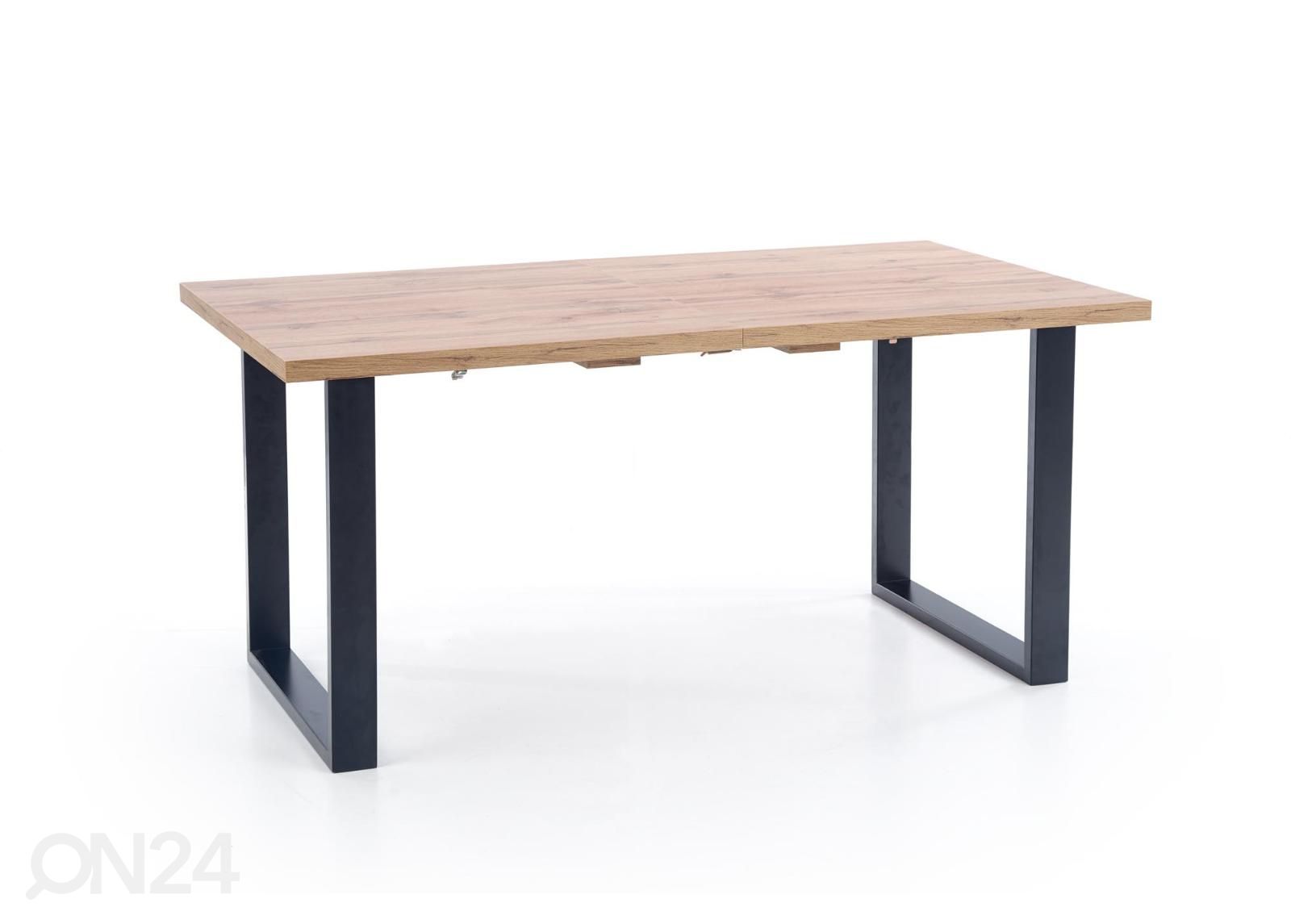 Pikendatav söögilaud 160/210x90 cm suurendatud