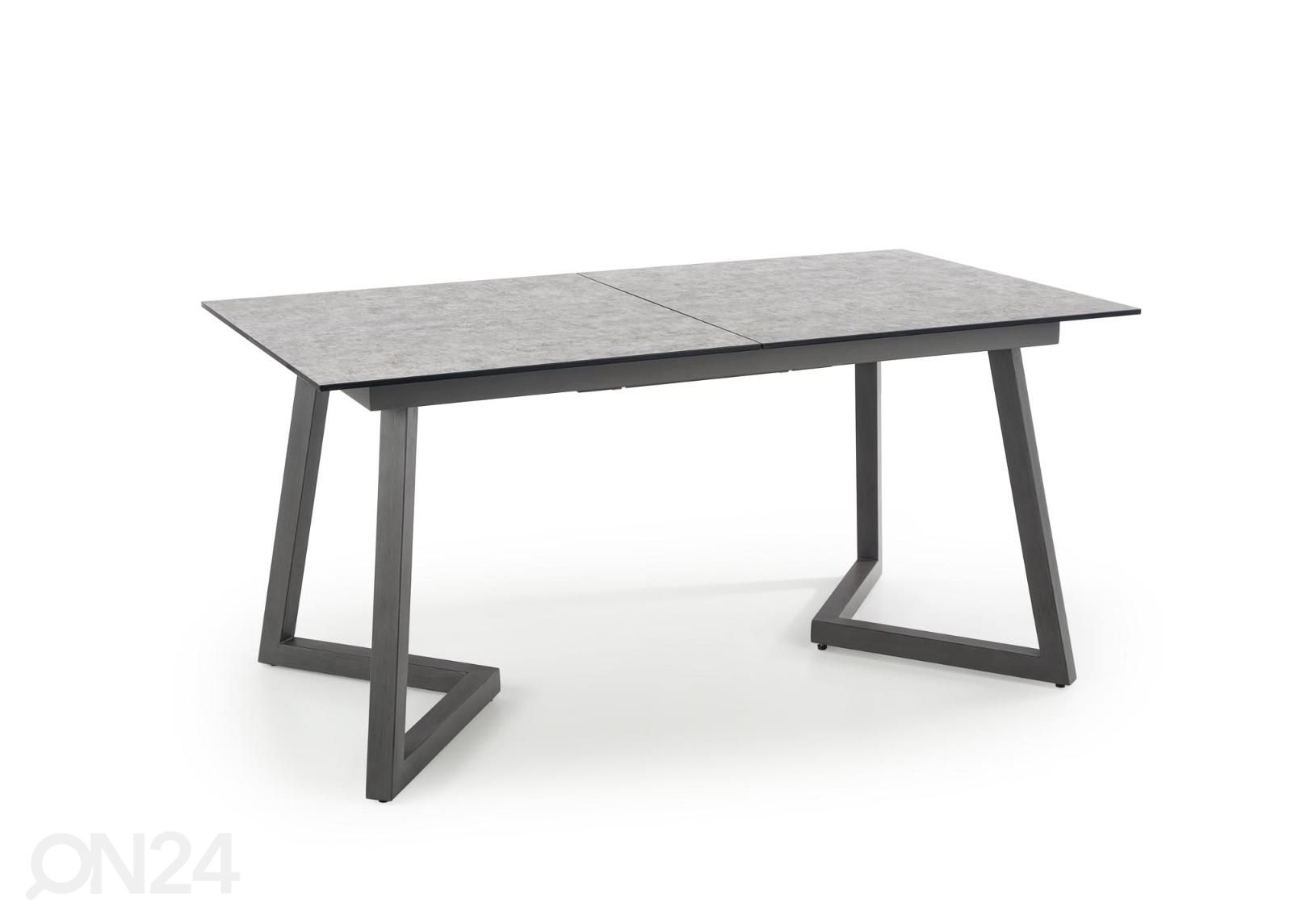 Pikendatav söögilaud 160/210x90 cm suurendatud