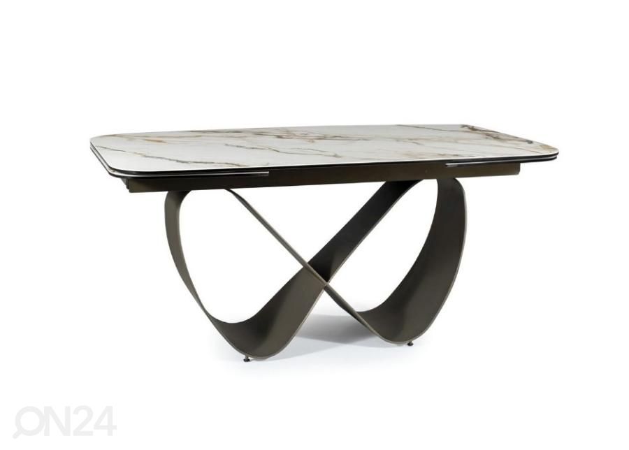 Pikendatav söögilaud 160-240x95 cm suurendatud