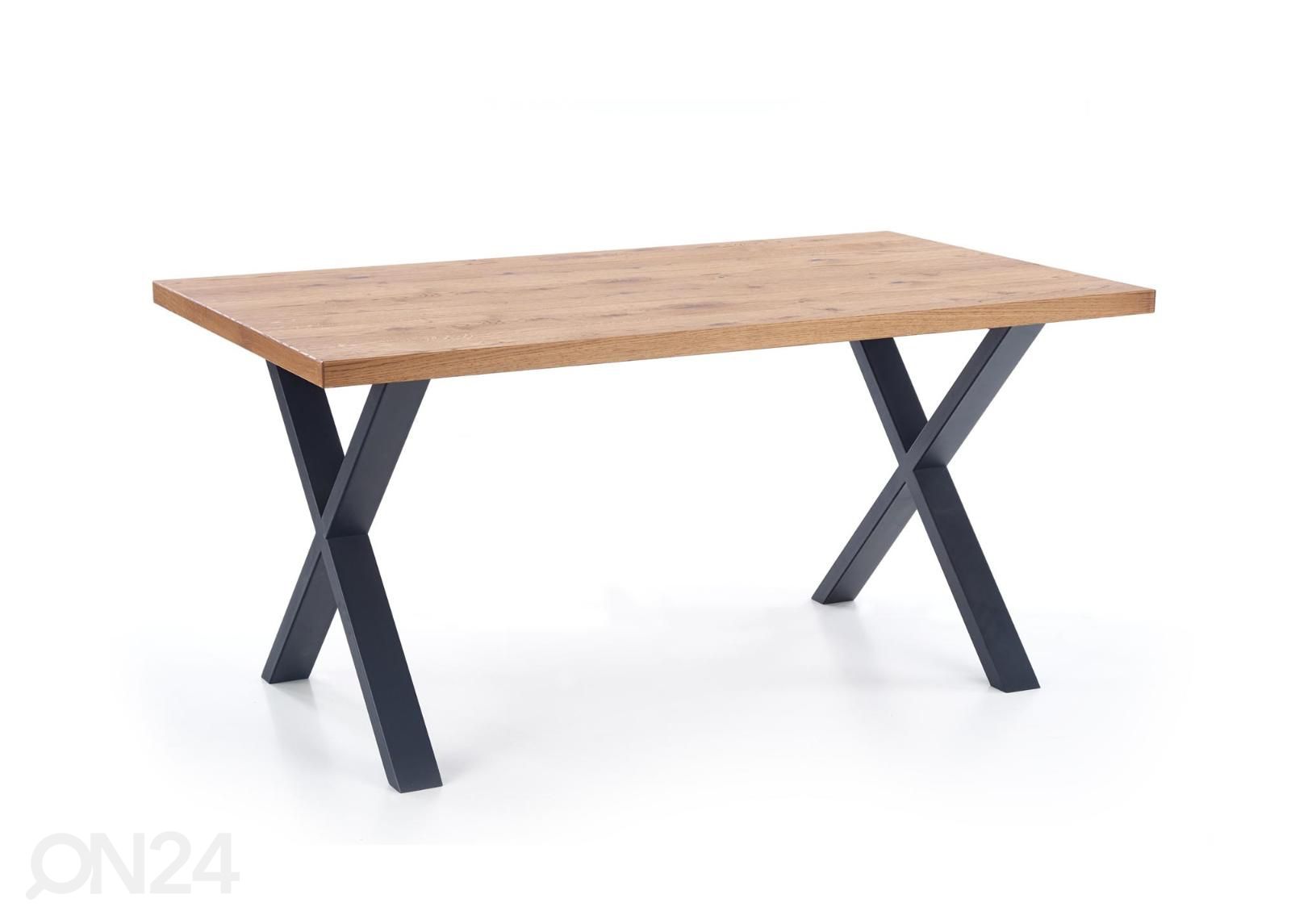 Pikendatav söögilaud 160/250x90 cm suurendatud