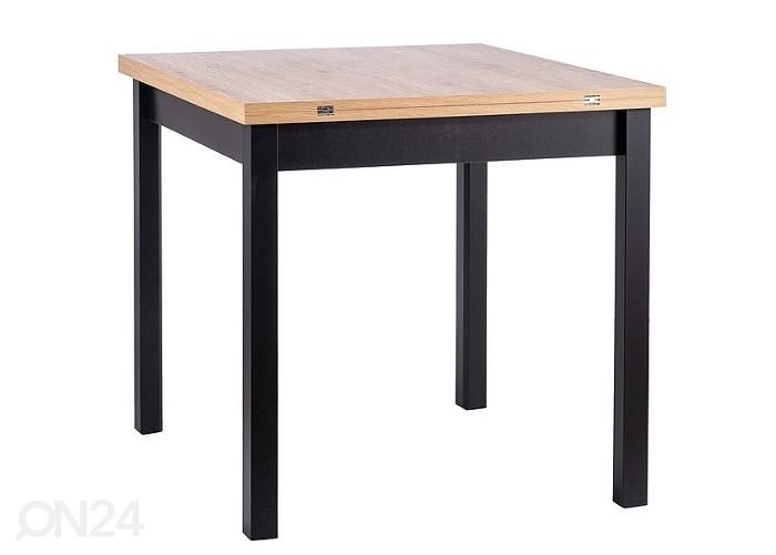 Pikendatav söögilaud 80-160x80 cm suurendatud