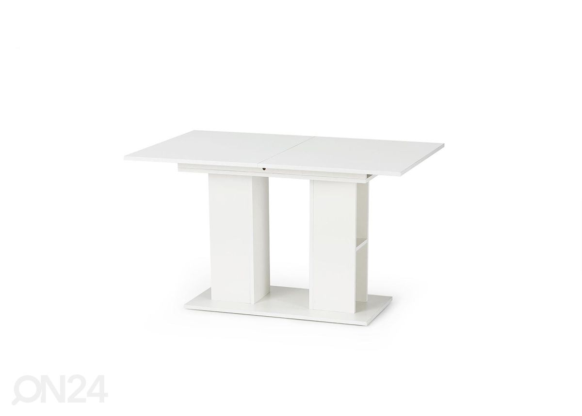Pikendatav söögilaud 80x130-170 cm suurendatud