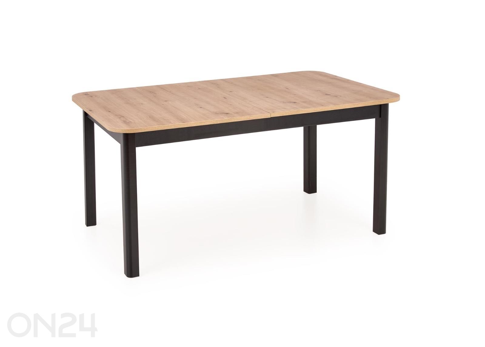 Pikendatav söögilaud 90x160/228 cm suurendatud