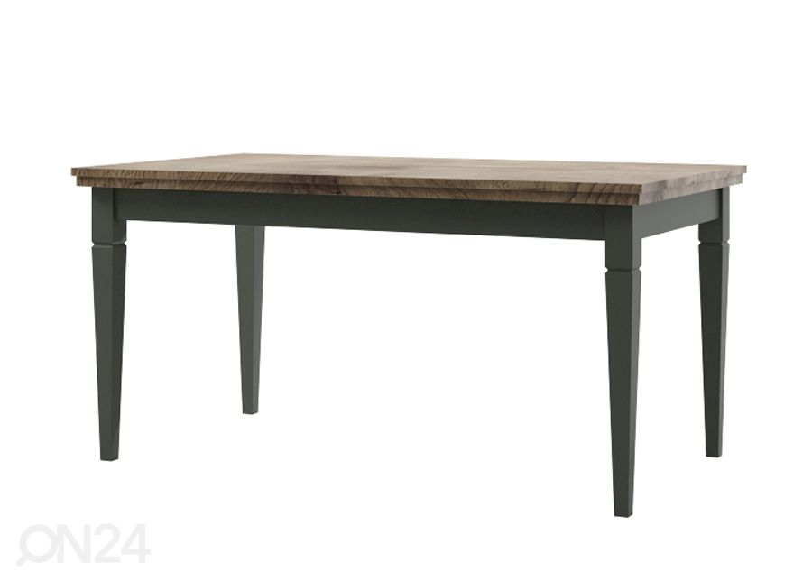 Pikendatav söögilaud 90x160-240 cm suurendatud