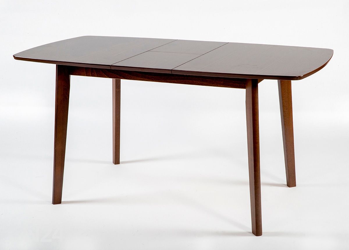 Pikendatav söögilaud Bari 80x120-150 cm, hele wenge suurendatud