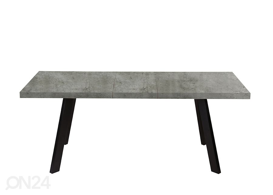 Pikendatav söögilaud Brigit 84,5x159-198 cm suurendatud