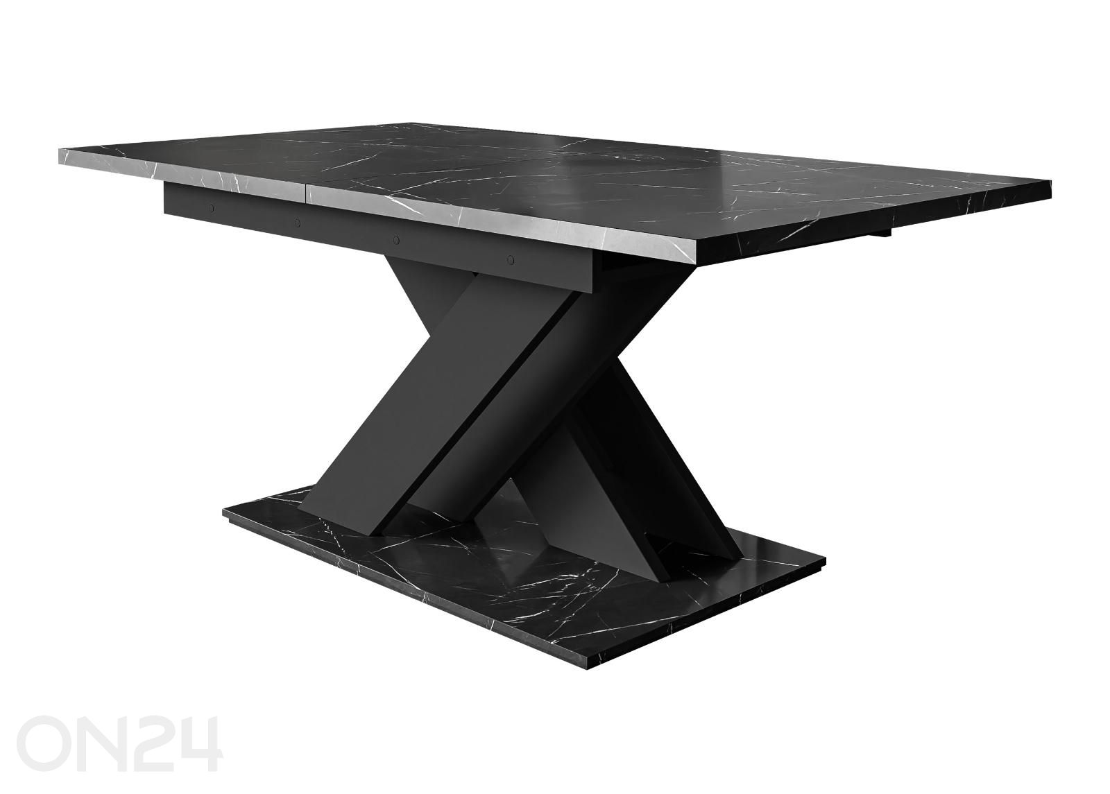 Pikendatav söögilaud Bronx 80x140/180 cm suurendatud