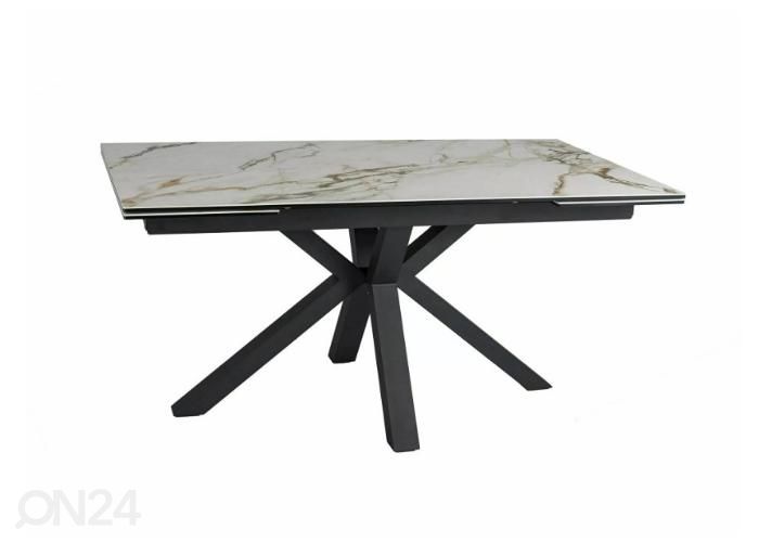 Pikendatav söögilaud Christopher 160-240x90 cm suurendatud