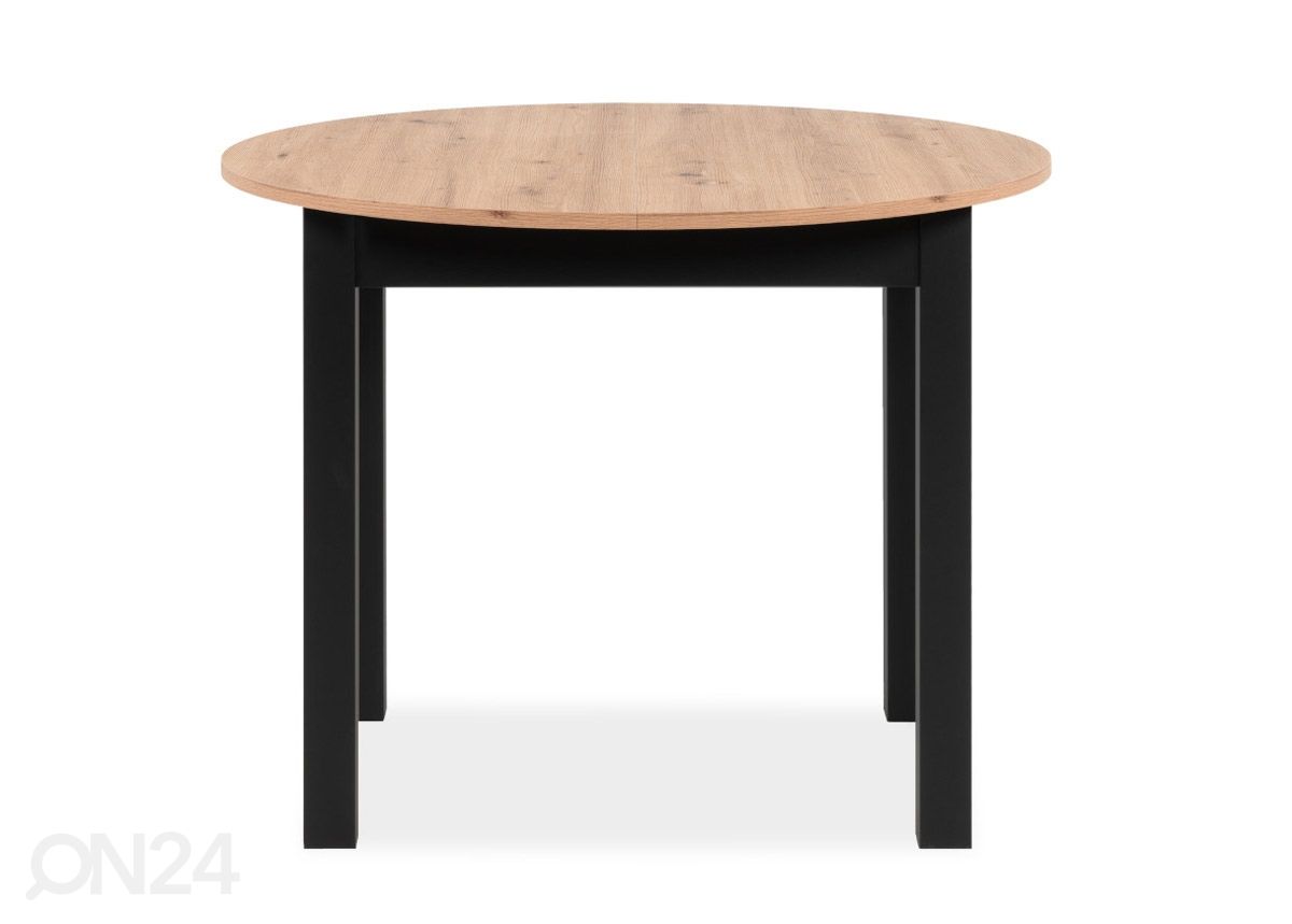 Pikendatav söögilaud Coburg 100/140x100 cm suurendatud
