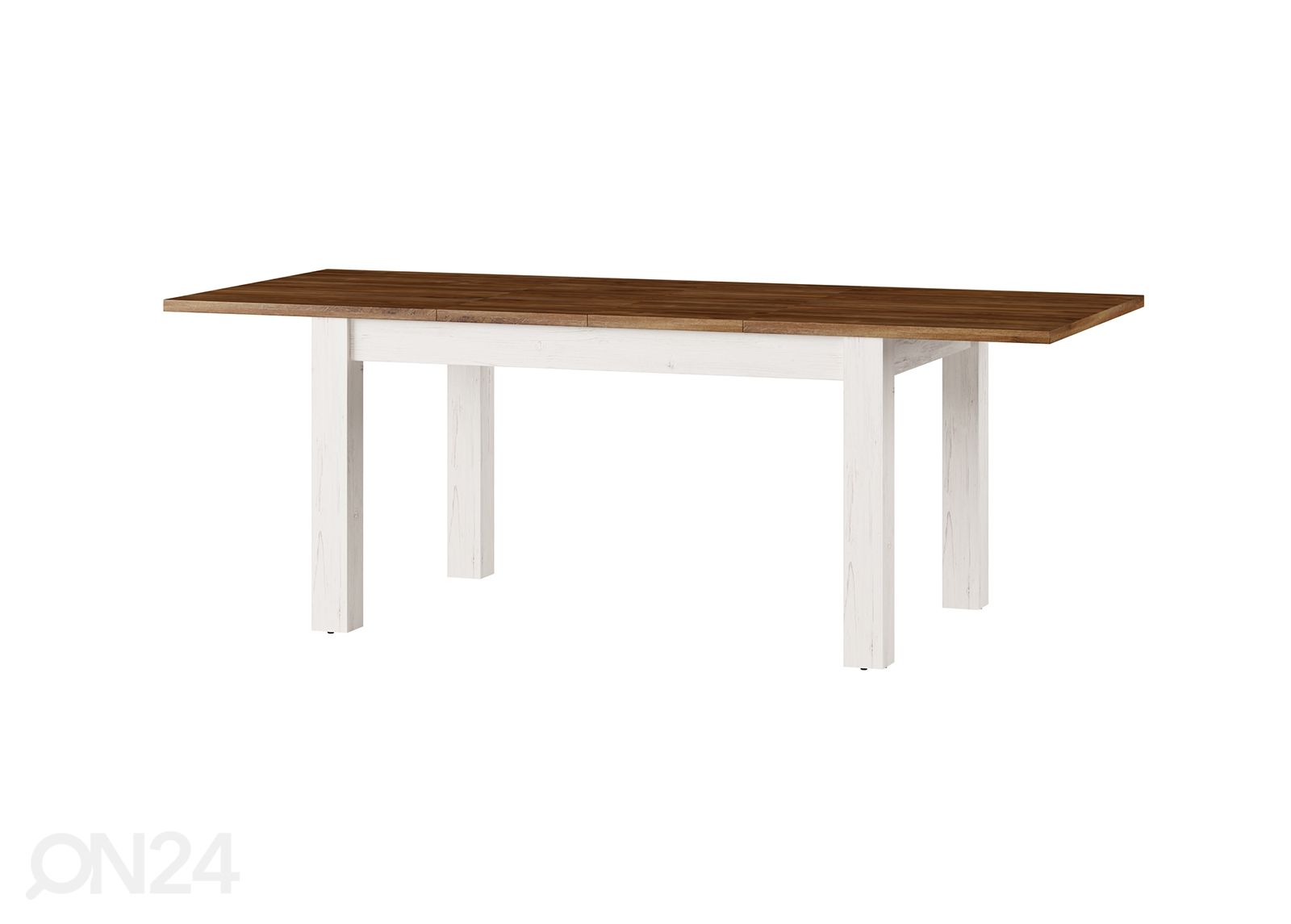 Pikendatav söögilaud Country 90x140-214 cm suurendatud