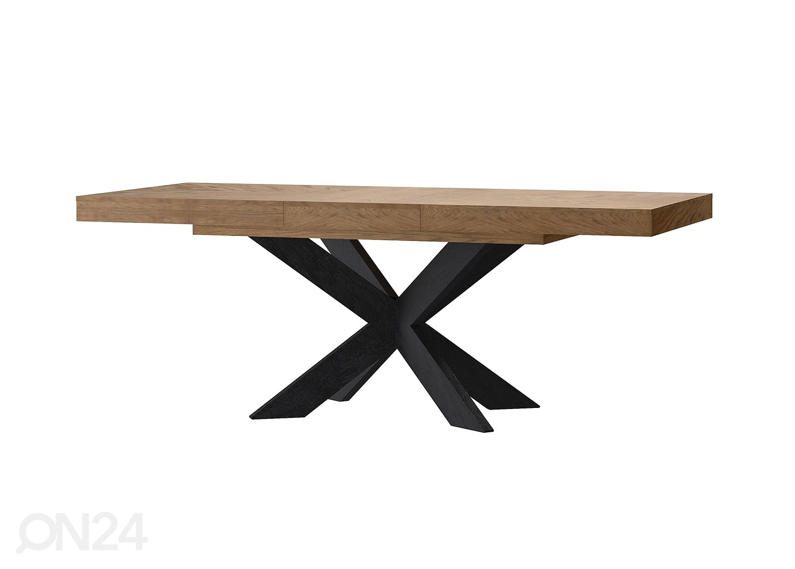 Pikendatav söögilaud Cozy 95x160-210 cm suurendatud