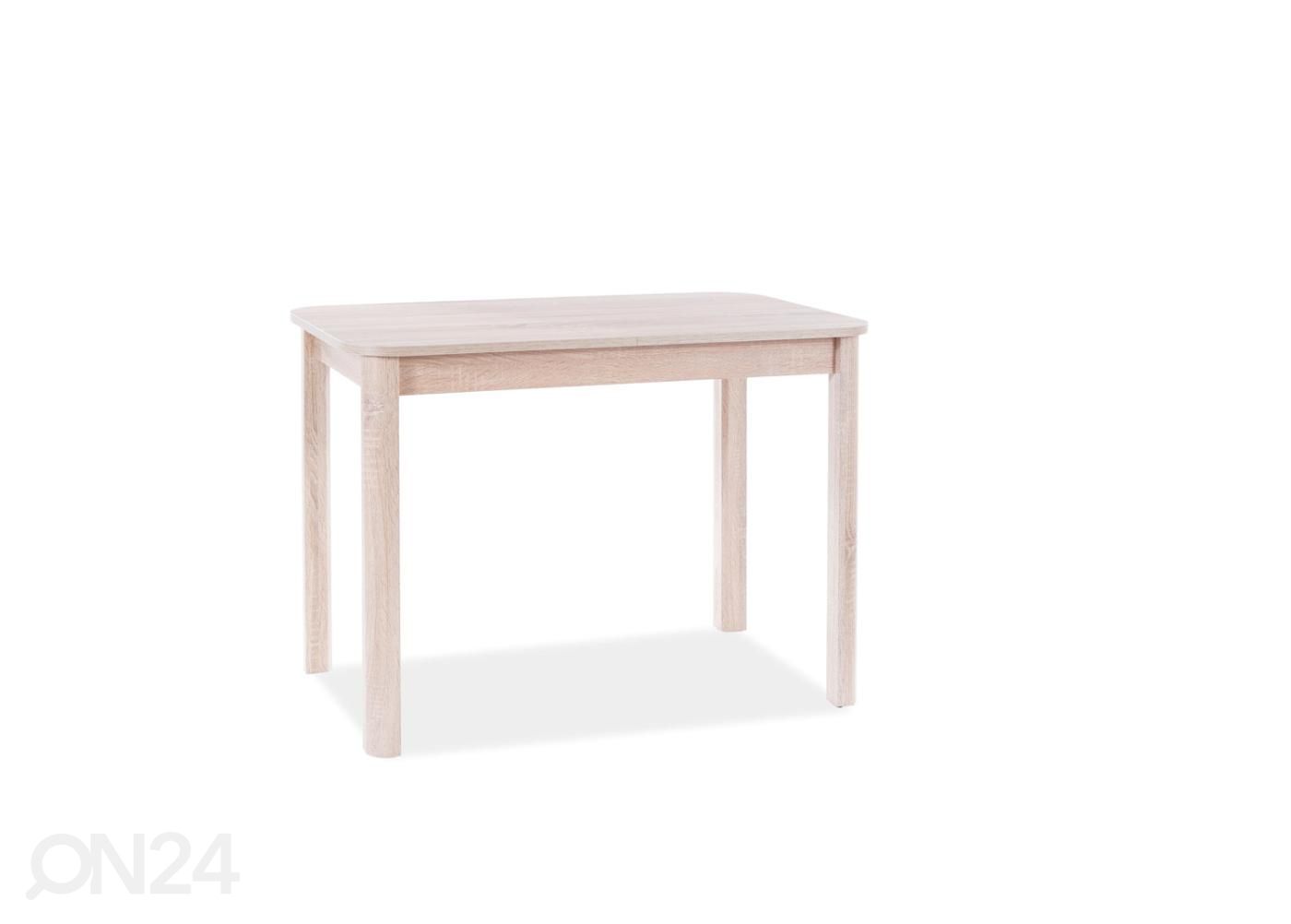 Pikendatav söögilaud Danny 105/140x65 cm suurendatud