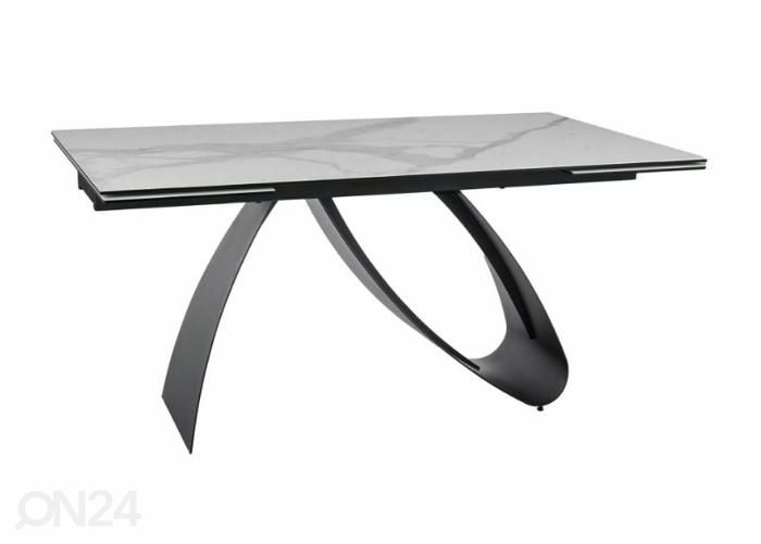 Pikendatav söögilaud Dune 160-240x90 cm suurendatud