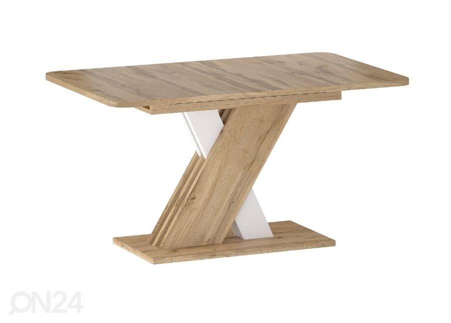 Pikendatav söögilaud Excellent 140-180x85 cm suurendatud