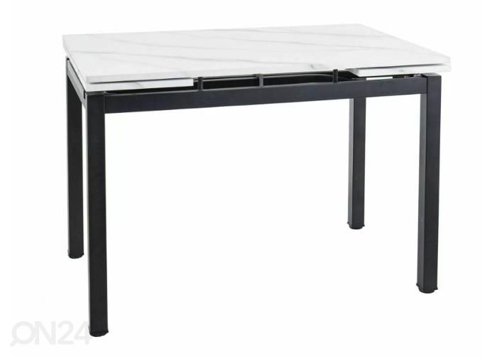 Pikendatav söögilaud Gdansk 110-170x74 cm suurendatud