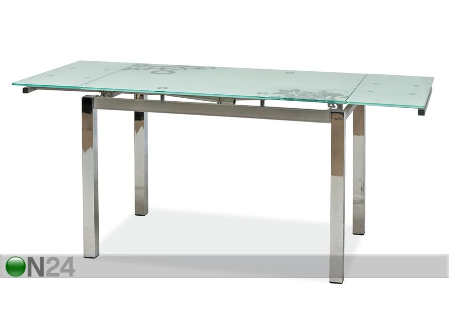 Pikendatav söögilaud Gdansk 74x110-170 cm suurendatud