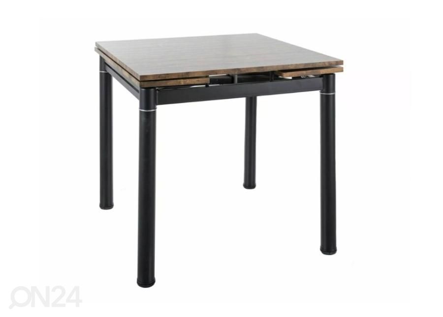 Pikendatav söögilaud Gdansk 80-131x80 cm suurendatud