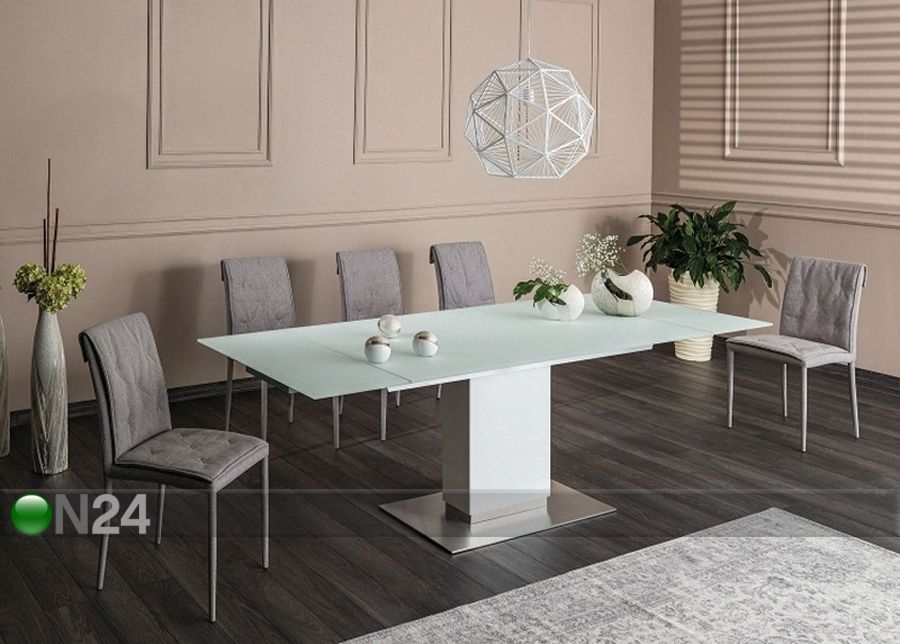 Pikendatav söögilaud Horizon 160-240x90 cm suurendatud