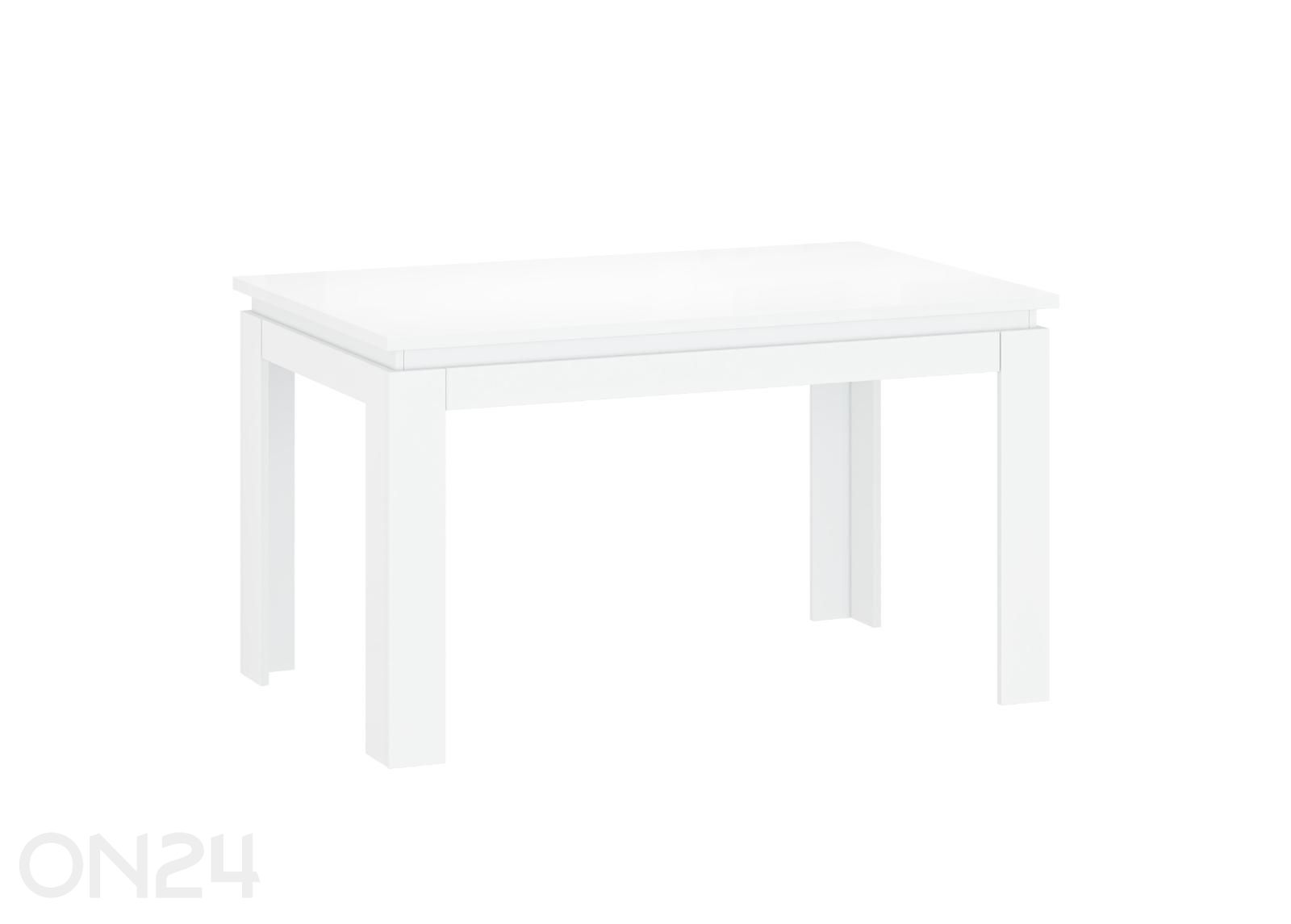 Pikendatav söögilaud Lingo 86x135/184 cm suurendatud