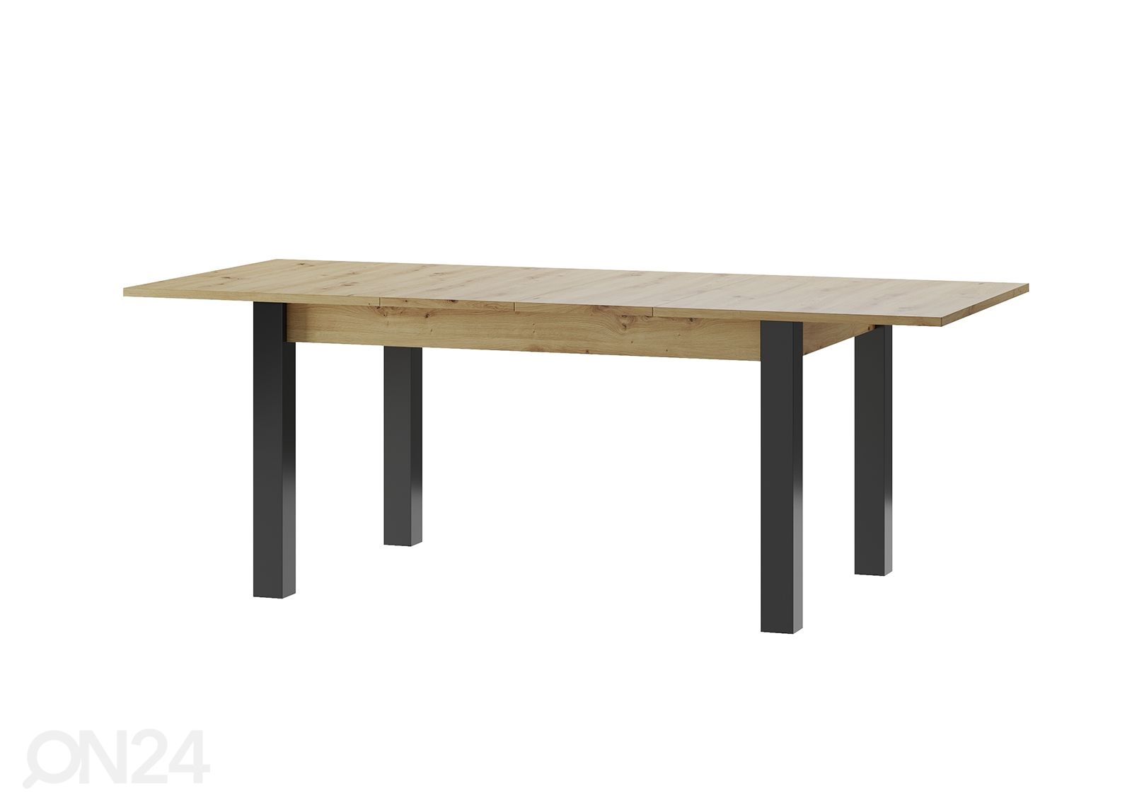 Pikendatav söögilaud Lucas 90x140-210 cm suurendatud