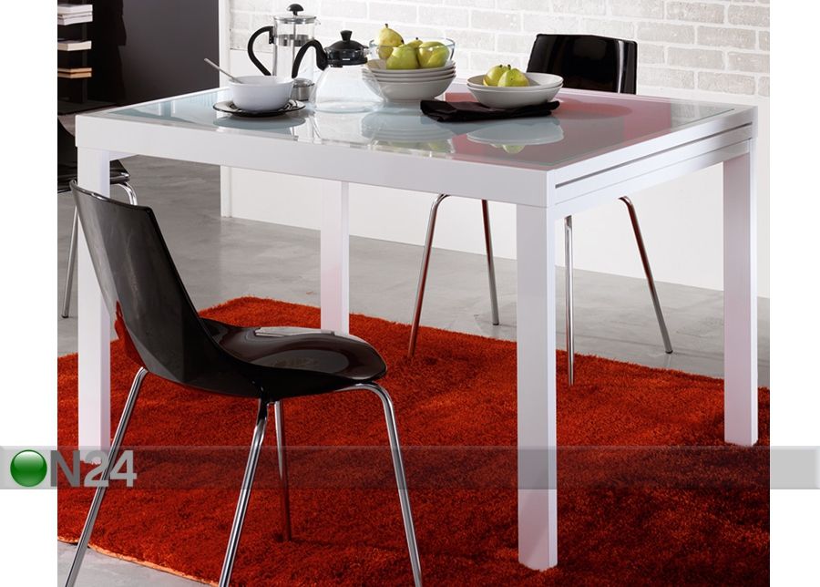 Pikendatav söögilaud Maestrale 90x123-246 cm suurendatud