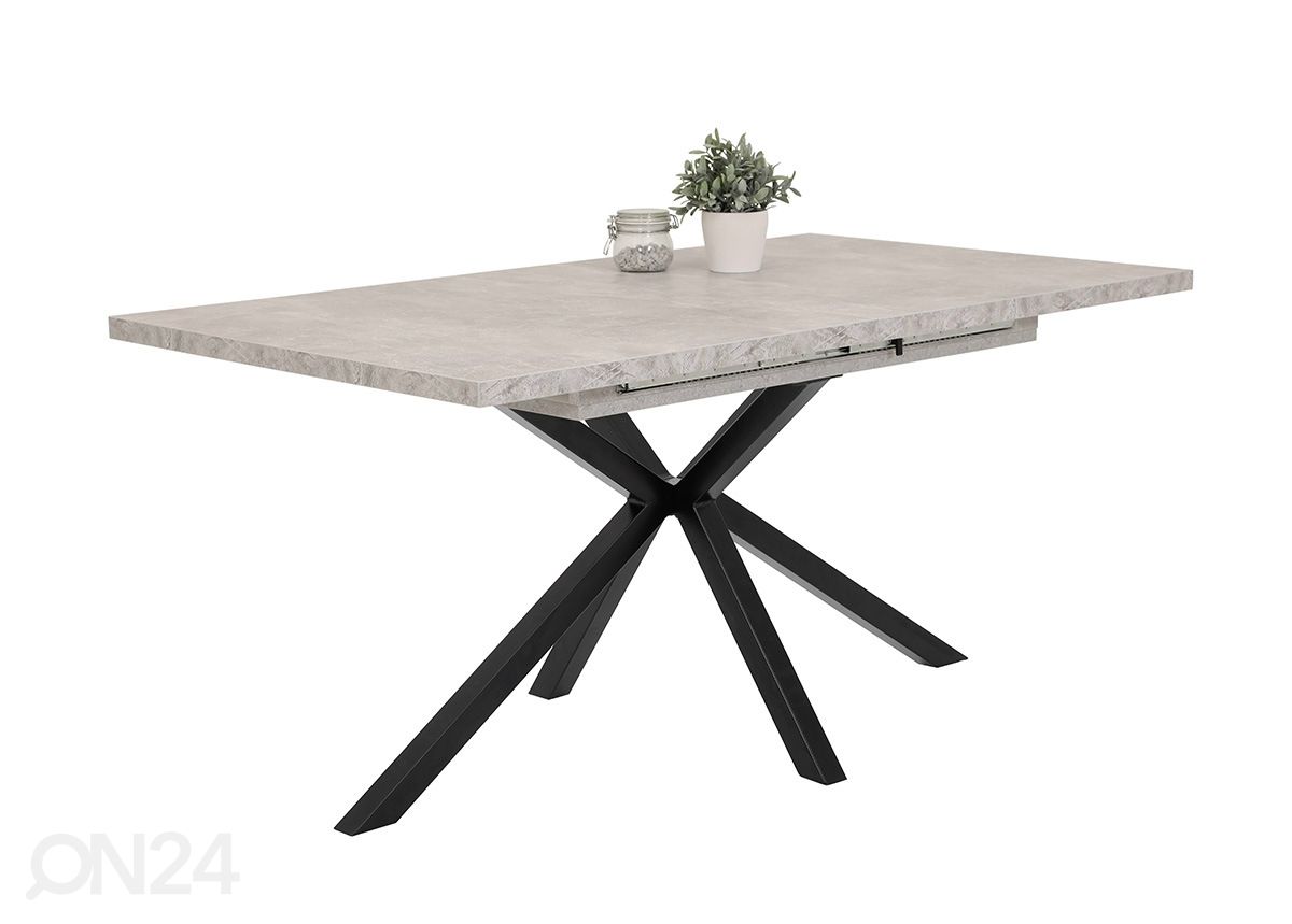 Pikendatav söögilaud Malou I 90x160-200 cm suurendatud