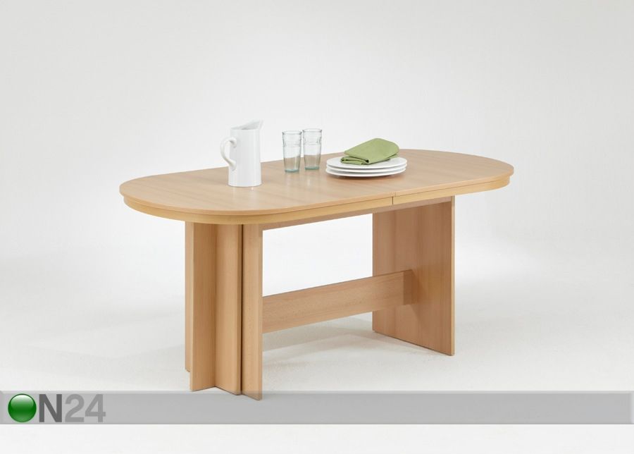 Pikendatav söögilaud Mary 90x160-320 cm suurendatud
