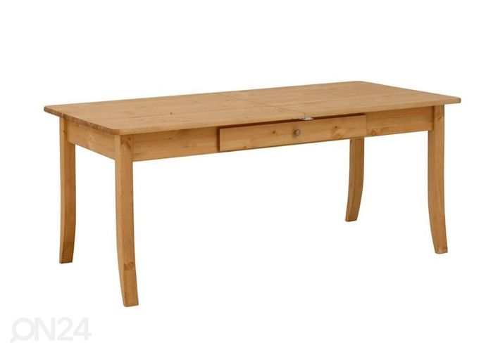 Pikendatav söögilaud Palermo 140-180x90 cm suurendatud