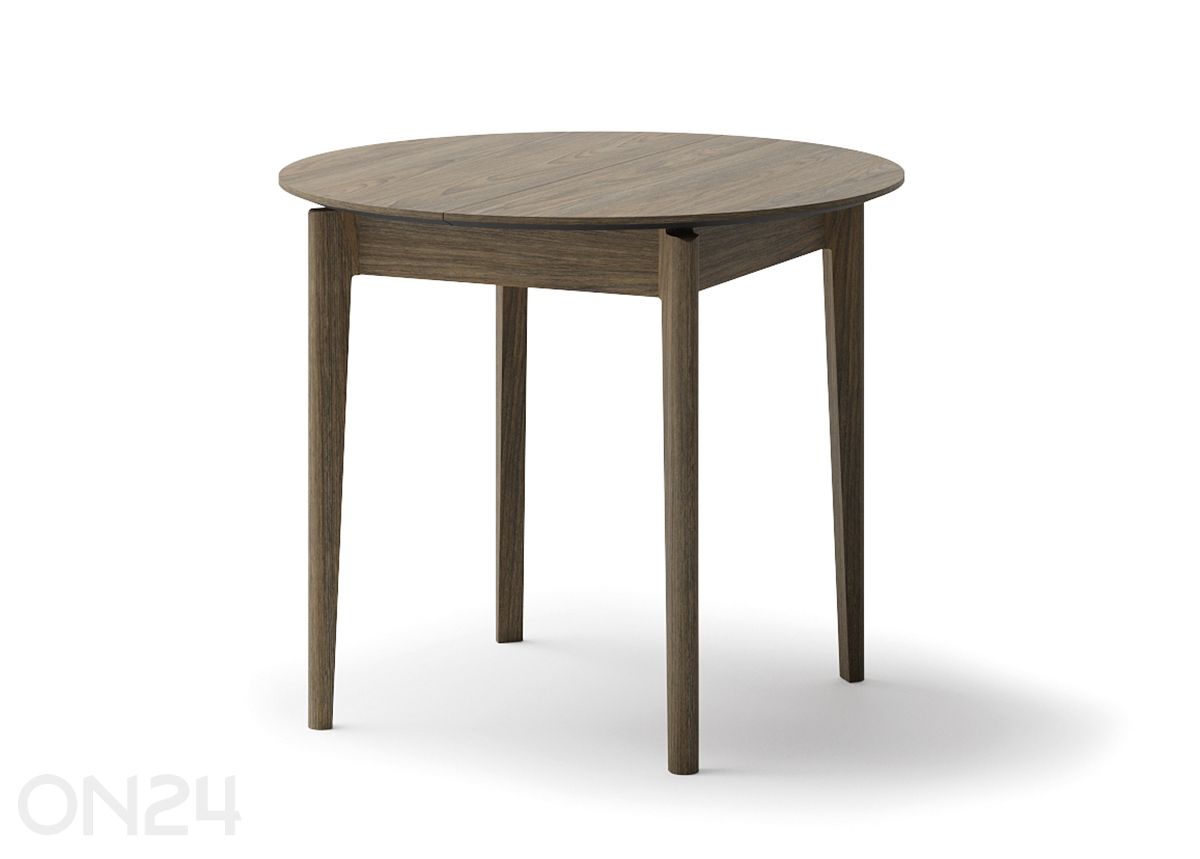 Pikendatav söögilaud Plot Ø 90x90/210 cm suurendatud