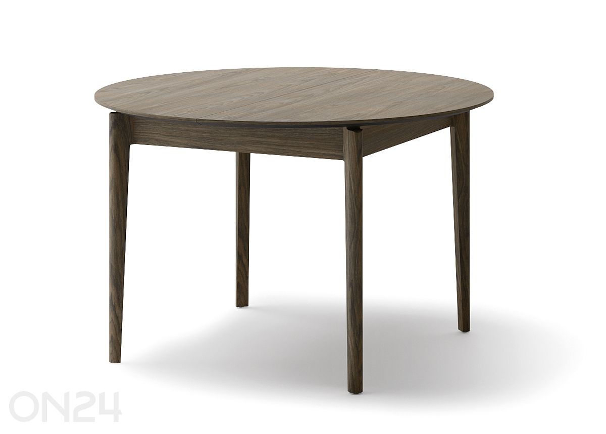 Pikendatav söögilaud Plot Ø120x120/240 cm suurendatud