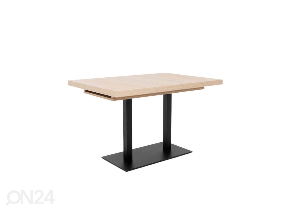 Pikendatav söögilaud Quadrato 120/200x80 cm suurendatud