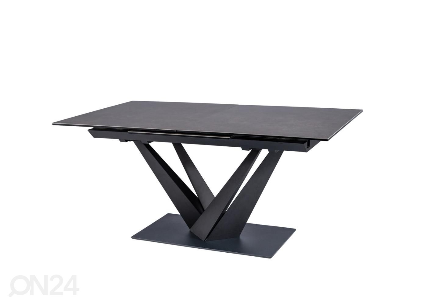 Pikendatav söögilaud Serenade 160-220x90 cm suurendatud