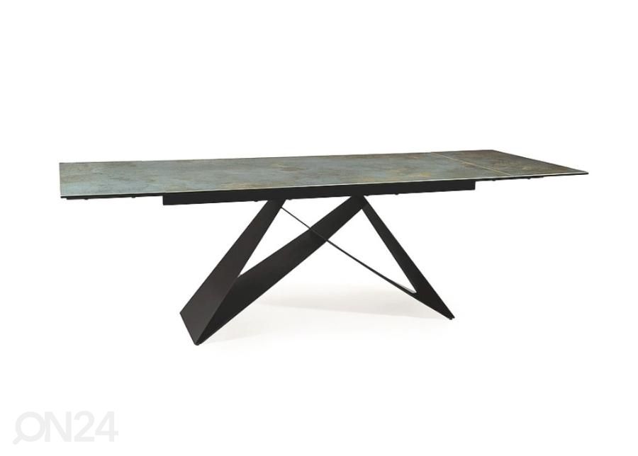 Pikendatav söögilaud West 160-240x90 cm suurendatud