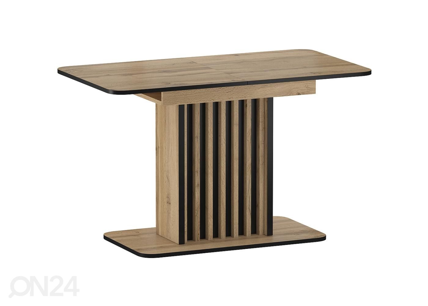 Pikendatav söögilaud Zenda 130-175x85 cm suurendatud