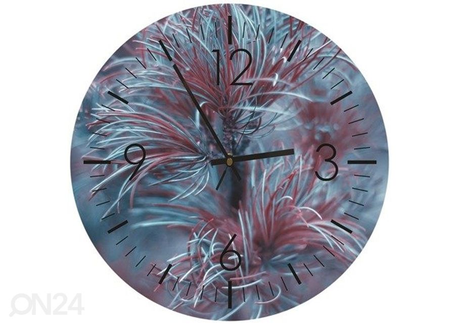 Pildiga seinakell Coniferous time suurendatud