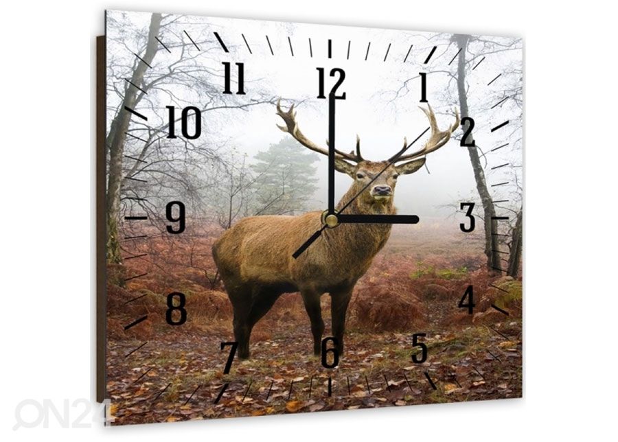 Pildiga seinakell Deer suurendatud