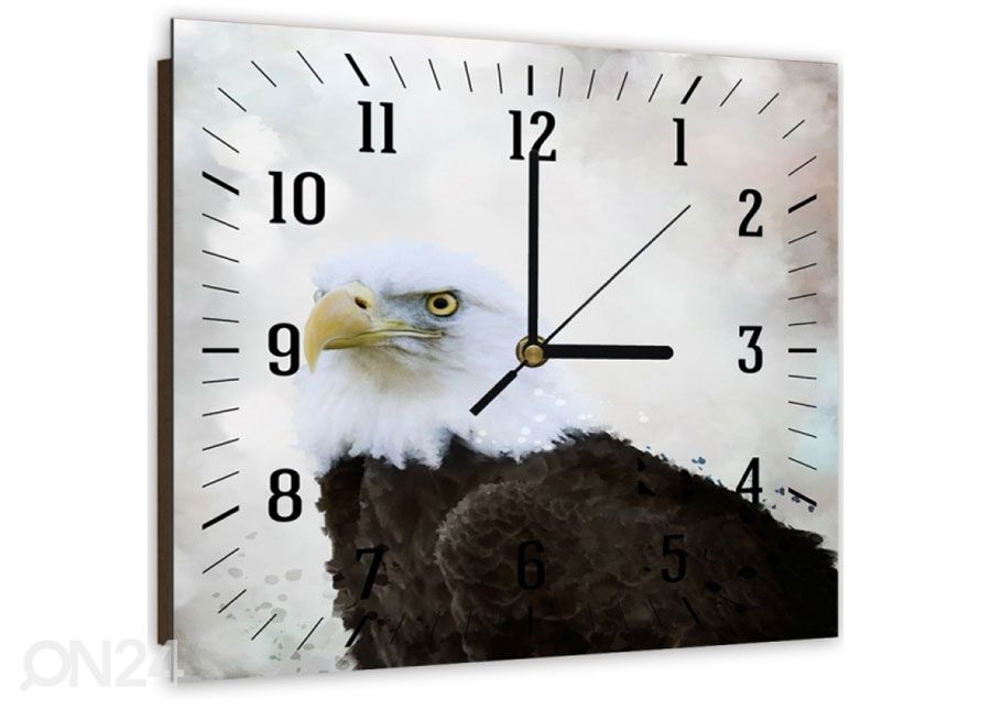 Pildiga seinakell Eagle suurendatud