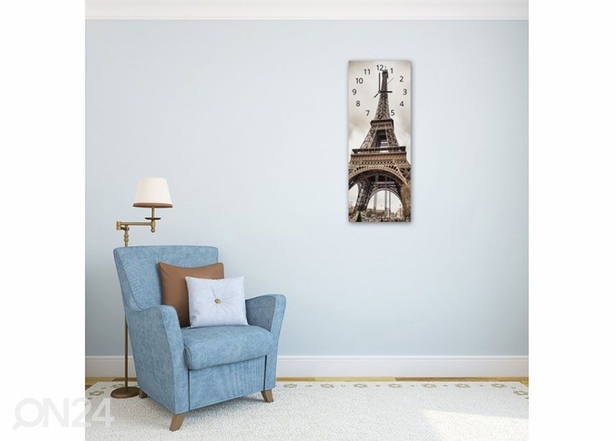 Pildiga seinakell Eiffel Tower suurendatud