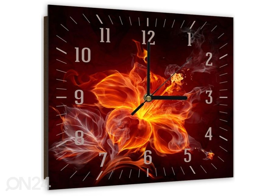 Pildiga seinakell Fire flower suurendatud