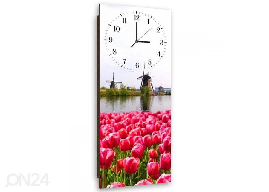 Pildiga seinakell Tulips suurendatud