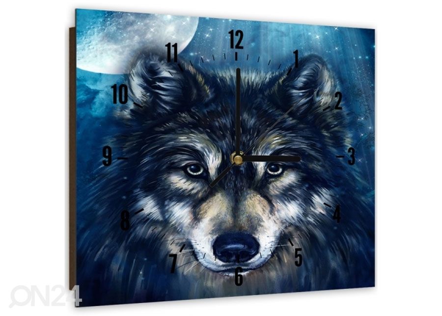 Pildiga seinakell Wolf suurendatud