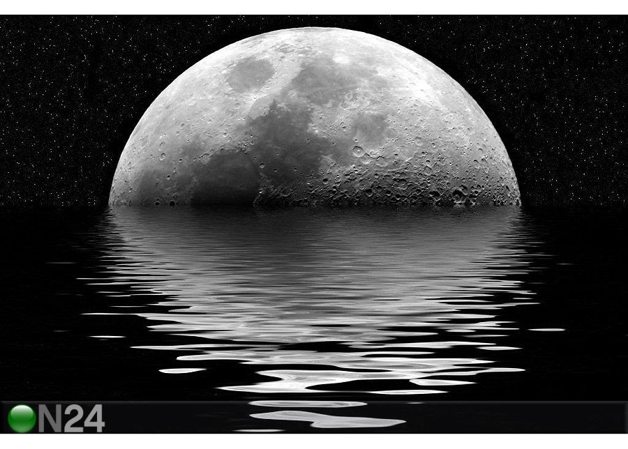 Pilt A Quarter Moon 165x110 cm suurendatud
