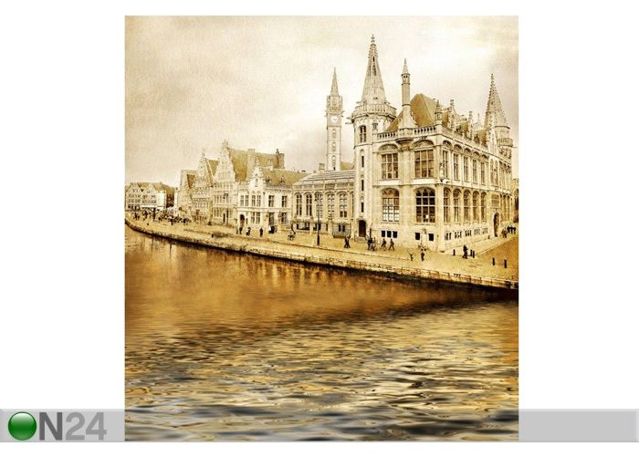 Pilt Amazing Belgium - Toned Picture 65x70 cm suurendatud