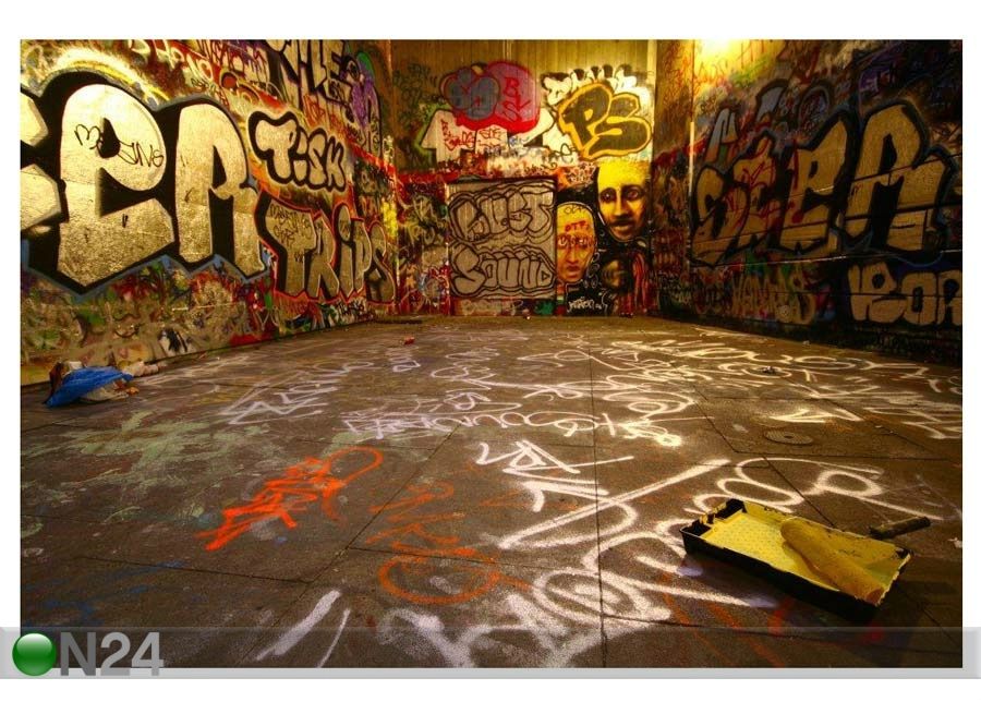 Pilt Amazing Graffiti 195x130 cm suurendatud