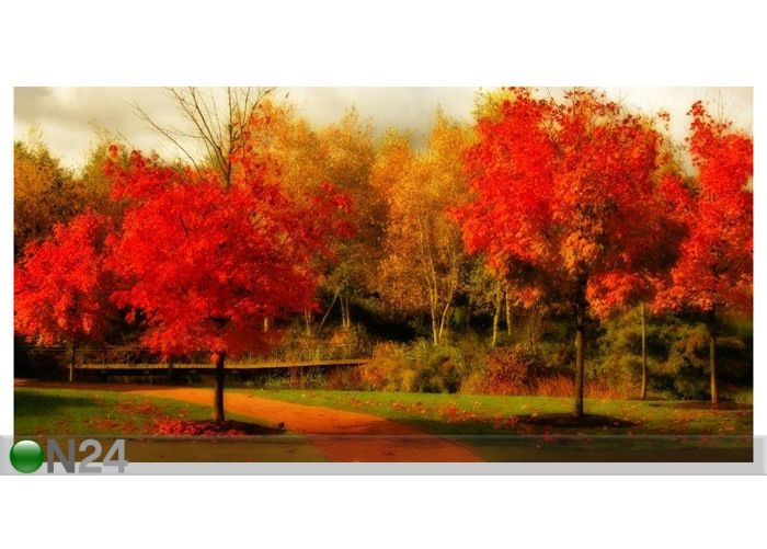 Pilt Gorgeous Fall Colors 177x90 cm suurendatud
