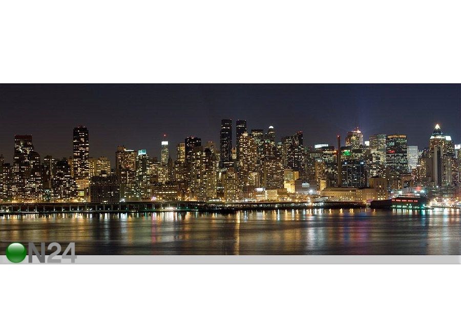 Pilt Manhattan Panorama 161x60 cm suurendatud
