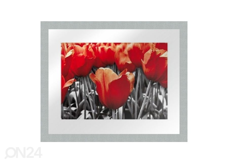 Pilt Modern - Punased tulbid 20x25 cm suurendatud