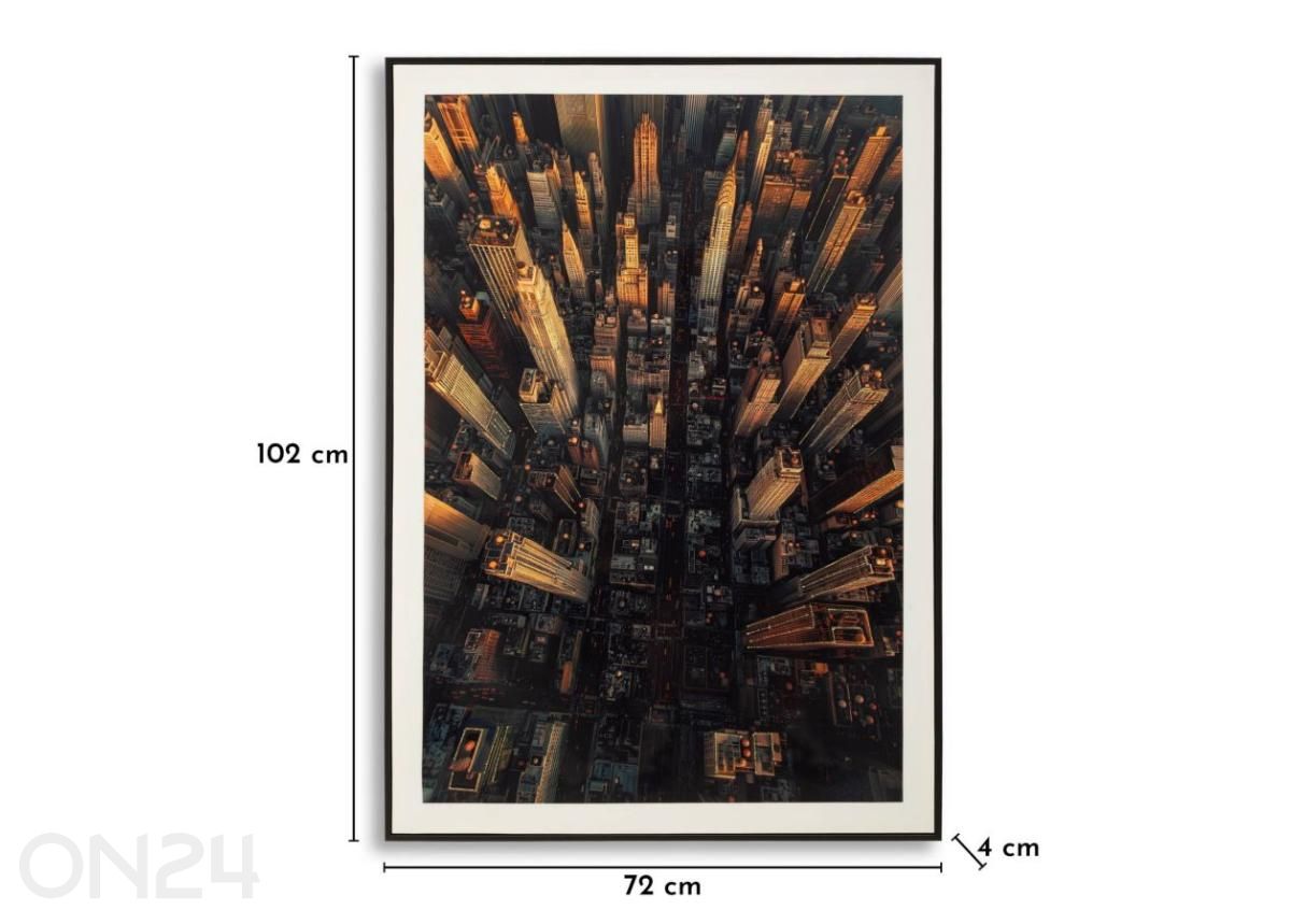 Pilt New York 72x102 cm suurendatud mõõdud