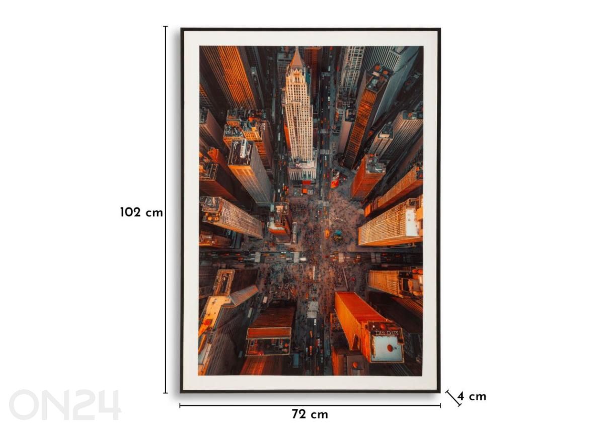 Pilt New York 72x102 cm suurendatud mõõdud