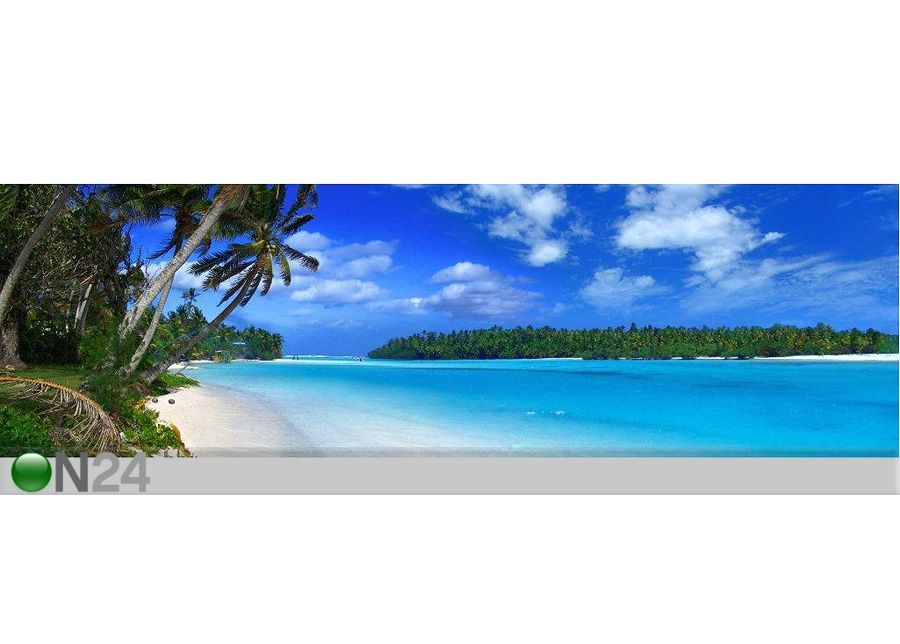 Pilt Panoramic Lagoon 2 99x30 cm suurendatud